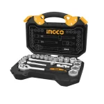 INGCO 25 Pcs socket set Tools Junction HKTS12251 Yellow a
